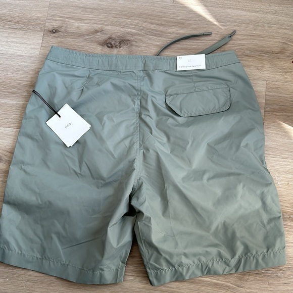 Onia Charles 7" Swim Trunk color sage - Picture 6 of 7